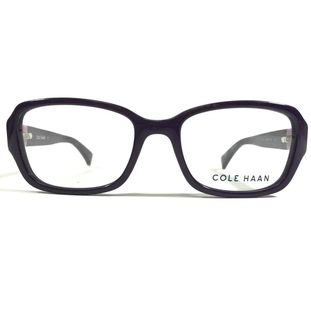 Cole Haan Eyeglasses Frames CH5004 513 PURPLE Square Full Rim 50-17-135